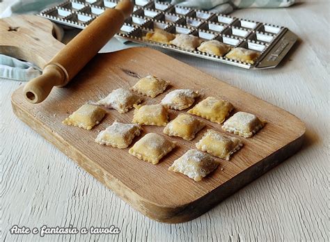 Ravioli con lo stampo