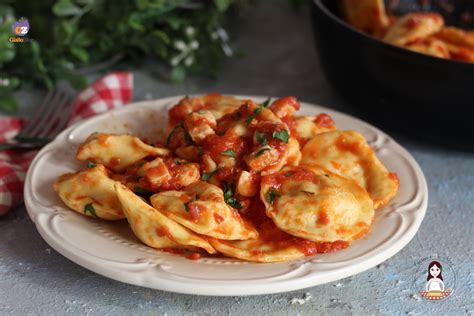 Ravioli ripieni di pesce