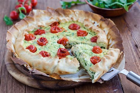 Ricetta torta salata pomodorini e ricotta