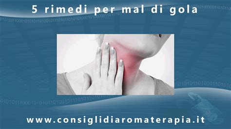 Rimedi per il mal di gola
