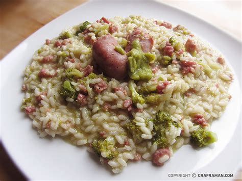 Risotto Broccoli e Salsiccia