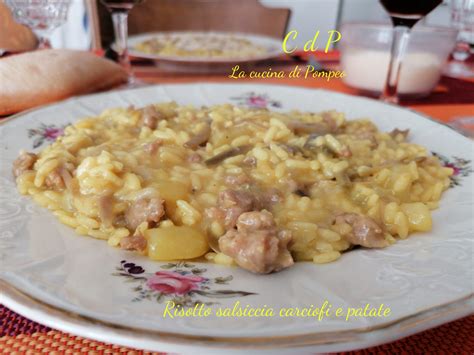 Risotto Carciofi e Salsiccia