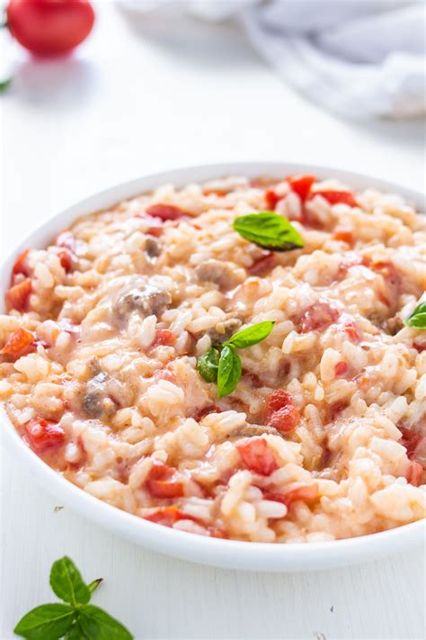 Risotto Peperoni e Salsiccia