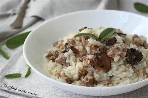 Risotto al Tartufo Nero e Salsiccia