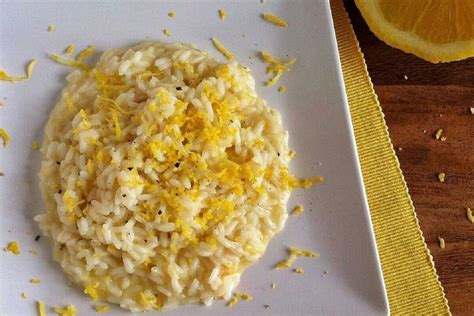 Risotto al limone