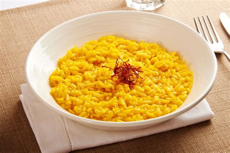 Risotto alla milanese con zafferano