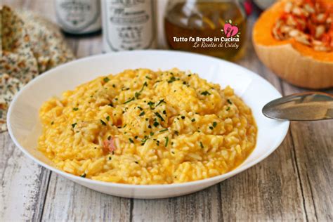 Risotto alla zucca e salame