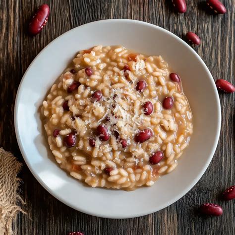 Risotto con fagioli e salsiccia