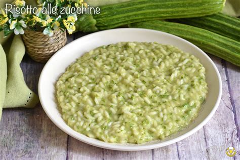 Risotto con zucchine