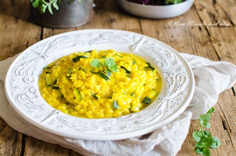 Risotto zucchine e zafferano