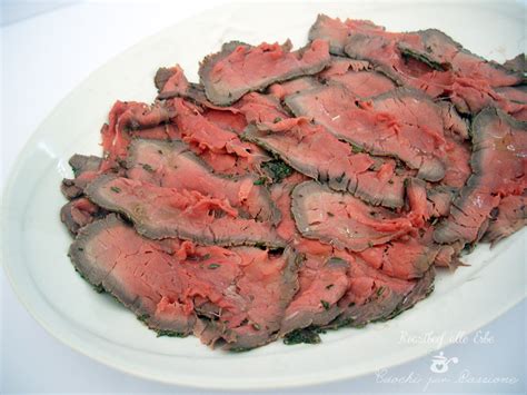 Roast beef affettato