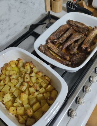 Rosticciana al Forno con Patate