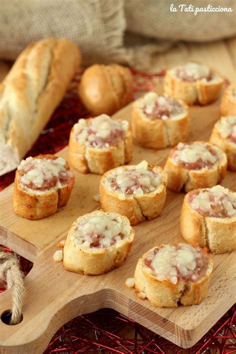 Rotelle di Baguette Farcita con Salsiccia e Provola