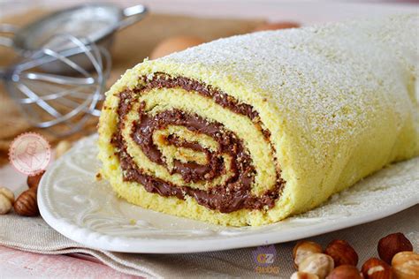 Rotolo di Crepes alla Nutella