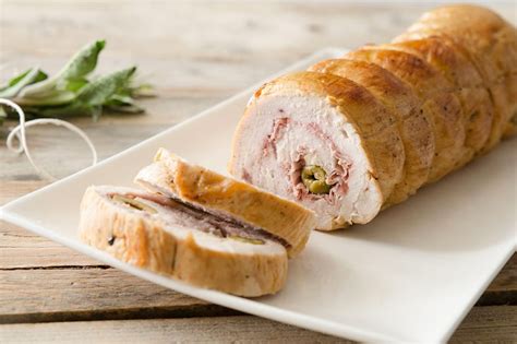 Rotolo di Tacchino con Olive