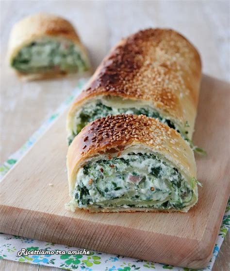 Rotolo di sfoglia con spinaci