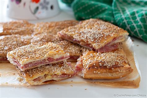 Rustico di Sfoglia con Salame e Provola