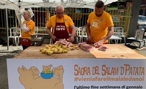Sagra del Salampatata a Settimo Rottaro