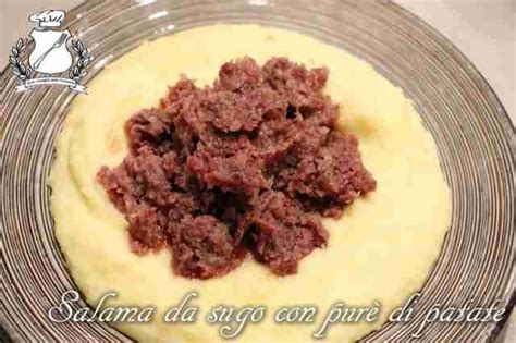 Salama da Sugo con purè di patate