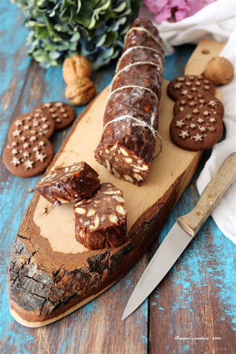 Salame al Cioccolato con Pan di Stelle