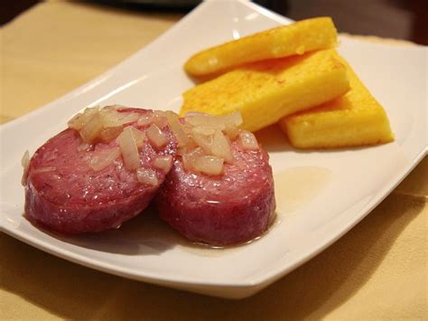 Salame con Aceto e Polenta