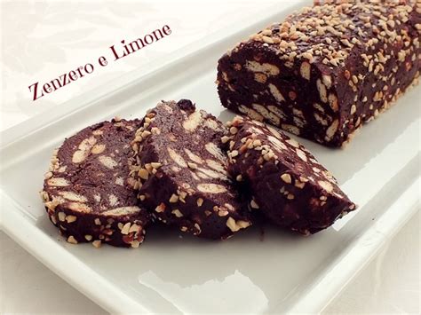 Salame di Cioccolato Senza Burro