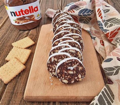 Salame di Cioccolato e Nutella