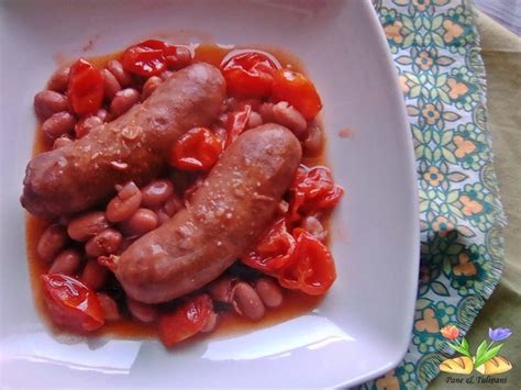 Salamelle in Umido con Fagioli