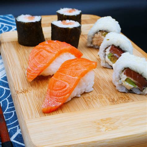 Salmone abbattuto per sushi