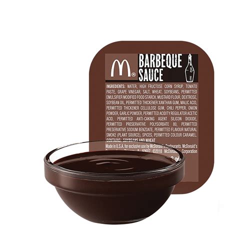 Salsa Barbecue McDonald's