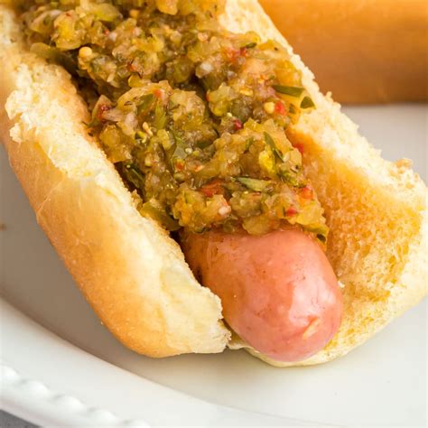 Salsa Relish per Hot Dog