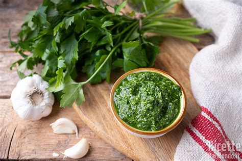 Salsa prezzemolo e aglio