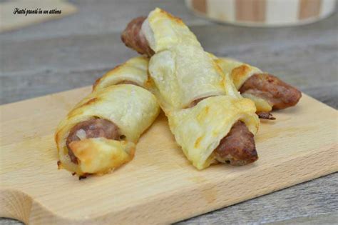Salsicce in pasta sfoglia
