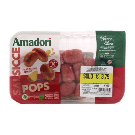 Salsiccia Pops Amadori