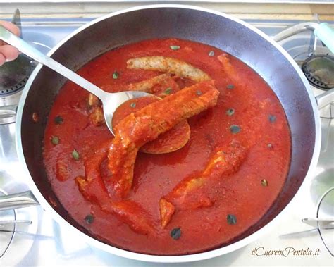 Salsiccia al Sugo Siciliana