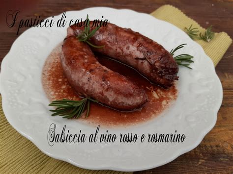 Salsiccia al Vino Rosso