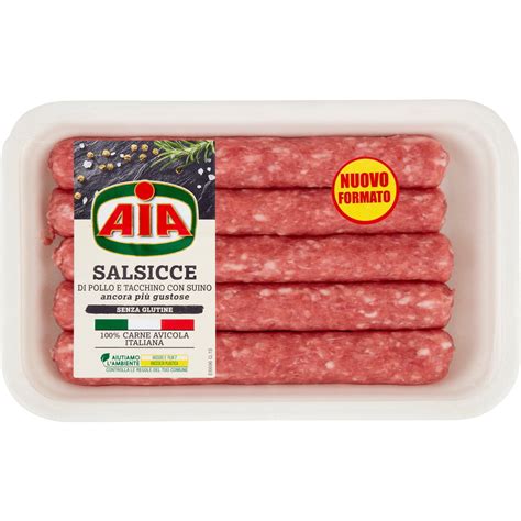 Salsiccia di Pollo e Tacchino alla Griglia