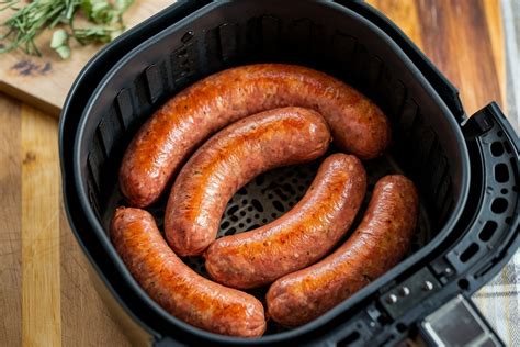 Salsiccia in friggitrice ad aria