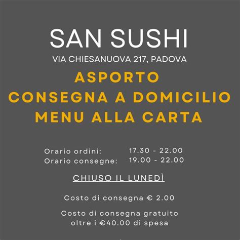 San Sushi Padova