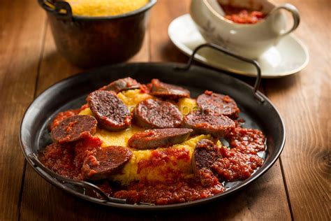 Sanguinaccio Lombardo con Polenta