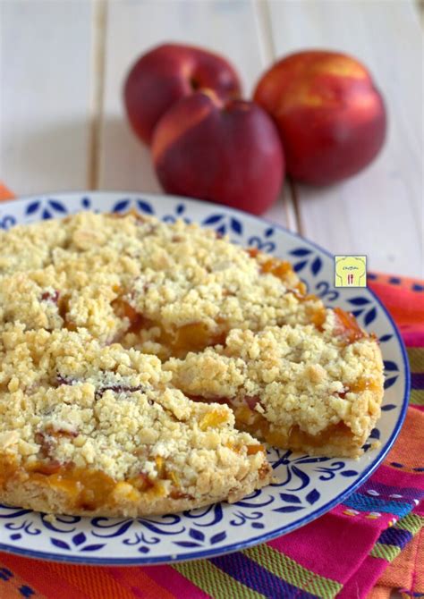 Sbriciolata Pesche e Marmellata