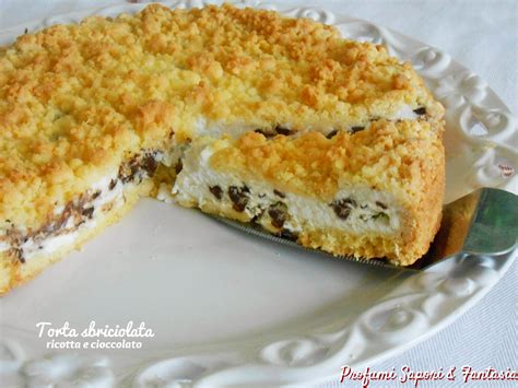 Sbriciolata Ricotta e Cioccolato pronta