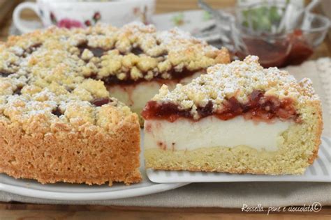 Sbriciolata Ricotta e Marmellata