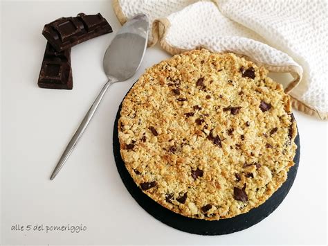 Sbriciolata al Cioccolato con Crema