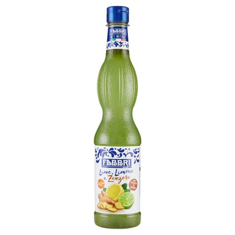 Sciroppo Fabbri Lime, Limone e Zenzero
