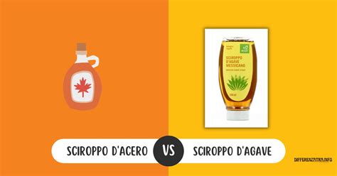 Sciroppo d'Agave vs. Sciroppo d'Acero