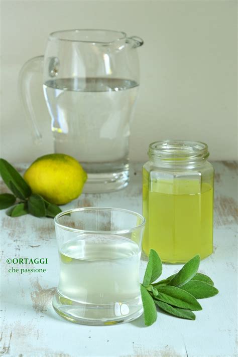Sciroppo di Salvia e Limone