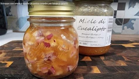 Sciroppo di cipolle e miele