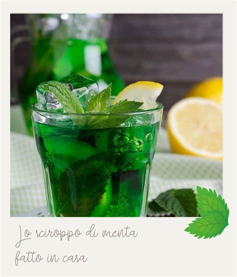 Sciroppo di menta fatto in casa