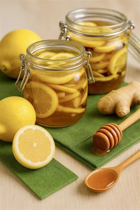 Sciroppo miele limone zenzero